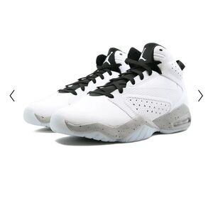 Nike White and Gray Men's Shoes